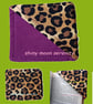 Leopard Print Pouch with keyring - Image 5
