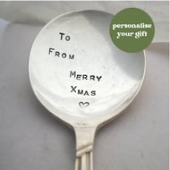 Personalised Xmas Gift Spoon