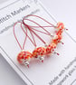 Lampwork Stitch Markers - Firey - Image 6