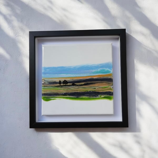 Northumberland hills - summer haze 