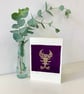 Zodiac Scorpio greeting card  - Image 5
