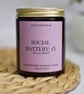 Social Battery: 1% Soy Candle