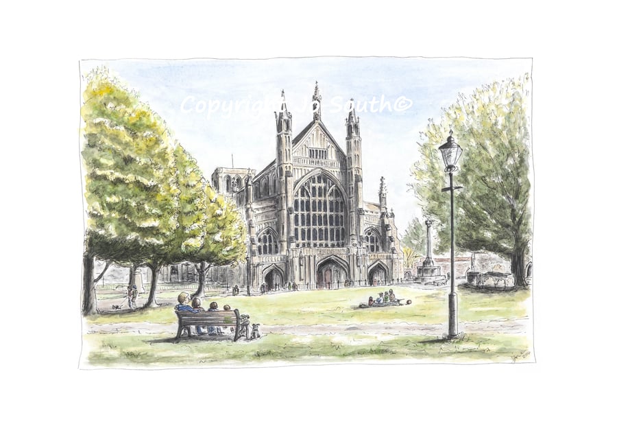 Winchester Weekends, Winchester, Hampshire - Limited Edition Art Print