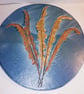 Delightful fern-decorated, large ceramic hotplate - Image 1