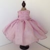 Pink party dress - to a fit 42cm doll