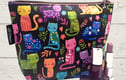 Cat themed makeup bags