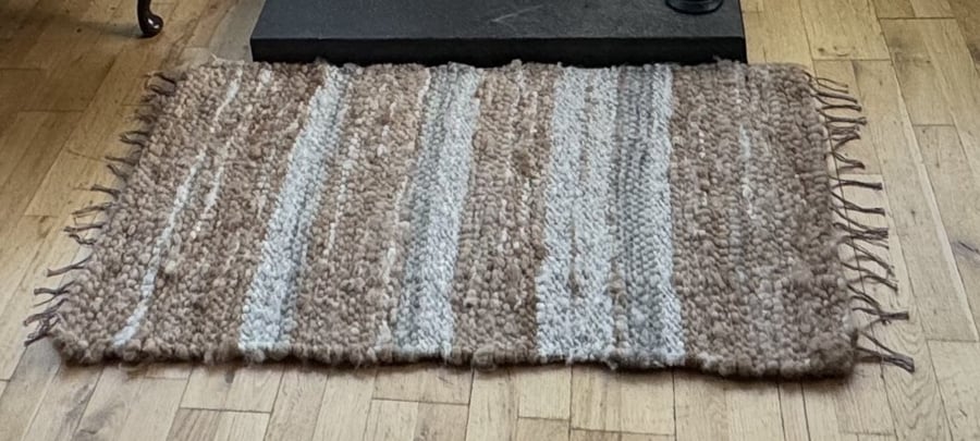 Pure Alpaca rug - Folksy