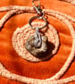 Hag Stone Key Ring