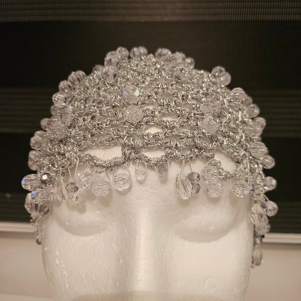 Beaded Beanie Hat