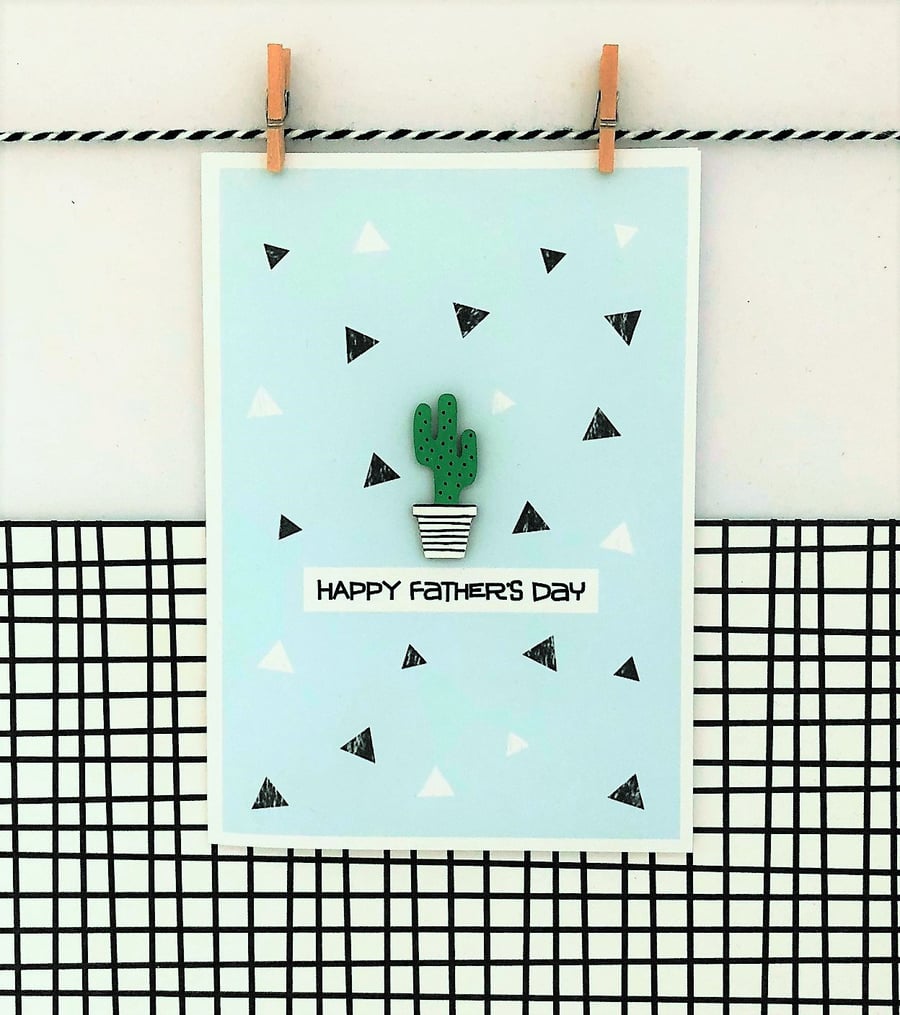 Father's Day Card - Cactus Seeds - Father's Day - Greetings Card
