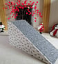 32cm H. x 65cm L. Pet Ramp Unique Grey Silouette Dachshunds on Lovely Linen Fabr