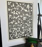 Linocut Print - Ginkgo - Nature Print - Limited Edition  - Image 8