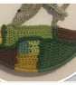Crocheted Lancaster bomber hoop - Image 4
