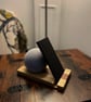 Echo Dot Stand – Tulipwood & Walnut Speaker & Phone Stand – No.03