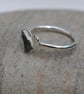 Domed Heart Ring in Sterling Silver, size M - Image 4