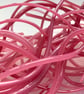 150g Pink Streaky Bullseye 90coe glass Vitrigraph stringers - Image 1