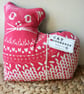 Screen Printed CAT DOORSTOP - Image 1