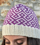 Royal Diamond Hat Knitting Pattern