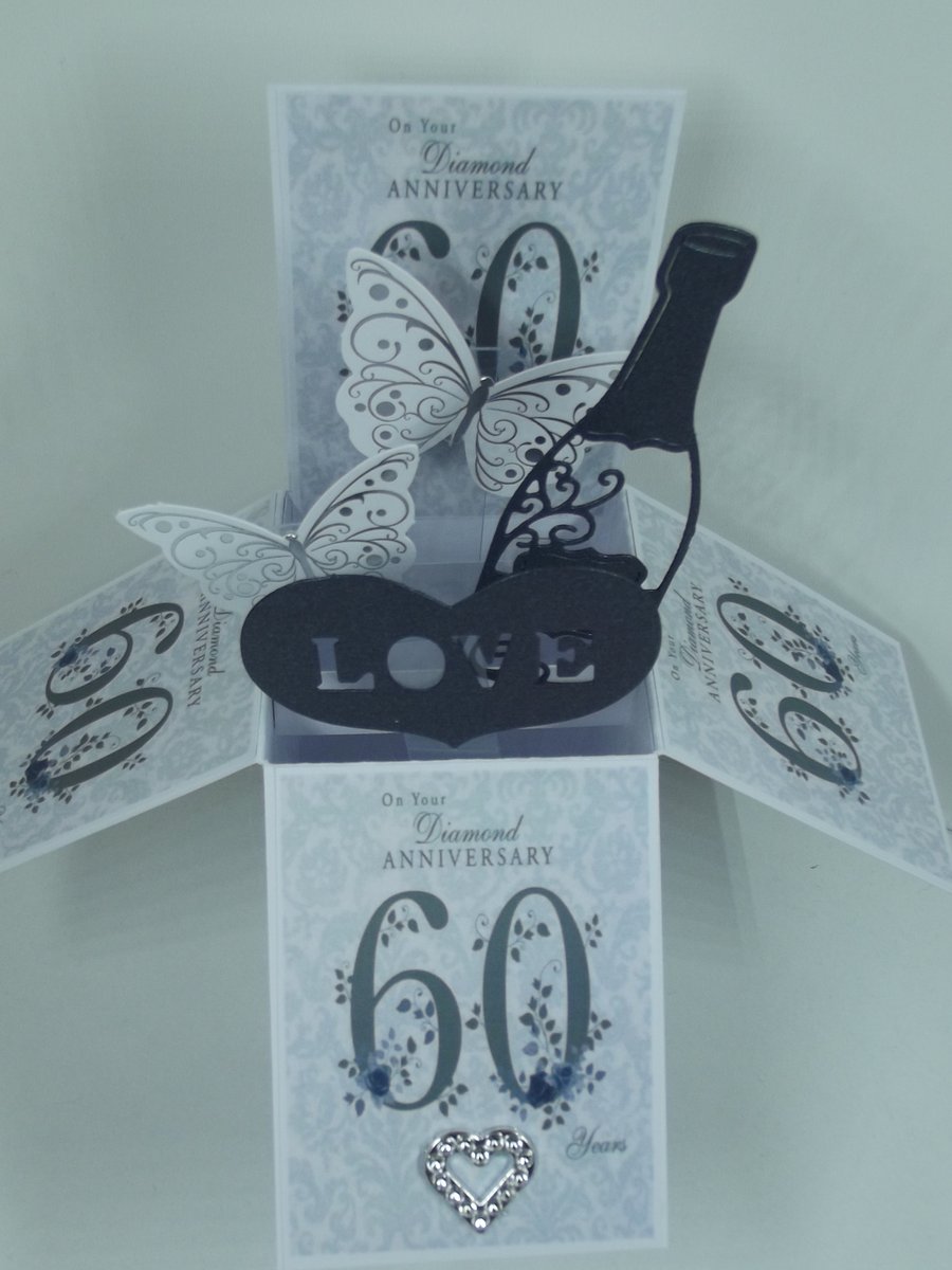 Diamond Anniversary Card