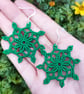 Macrame Mandala Earrings  - Image 1