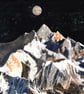 Illustration art print Kanchenjunga A3 Print (11.69 in x 16.54 in) - Image 2