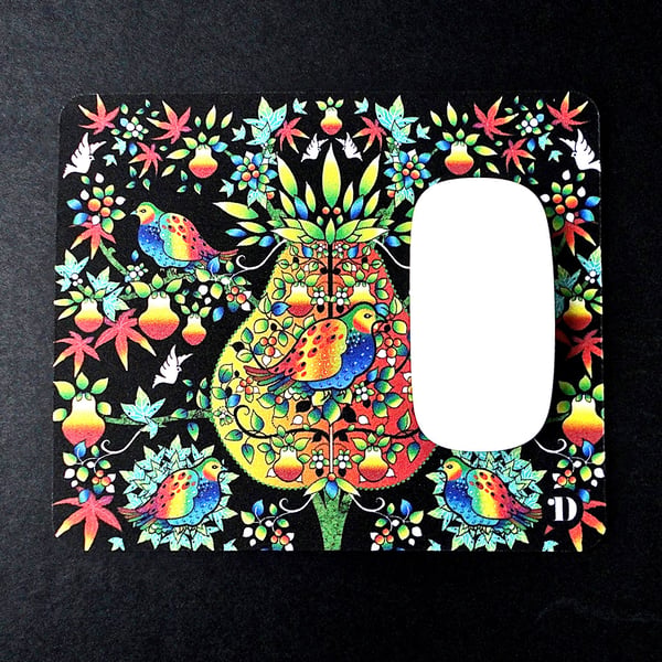  Mouse Mat – Partridge in a Pear Tree – unique design
