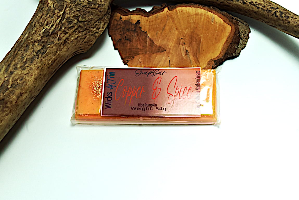 Copper & Spice Highly Scented Hand Crafted Soy Wax SnapBar