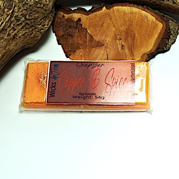 Copper & Spice Highly Scented Hand Crafted Soy Wax SnapBar