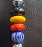 Glass beaded bottle open - Image 5