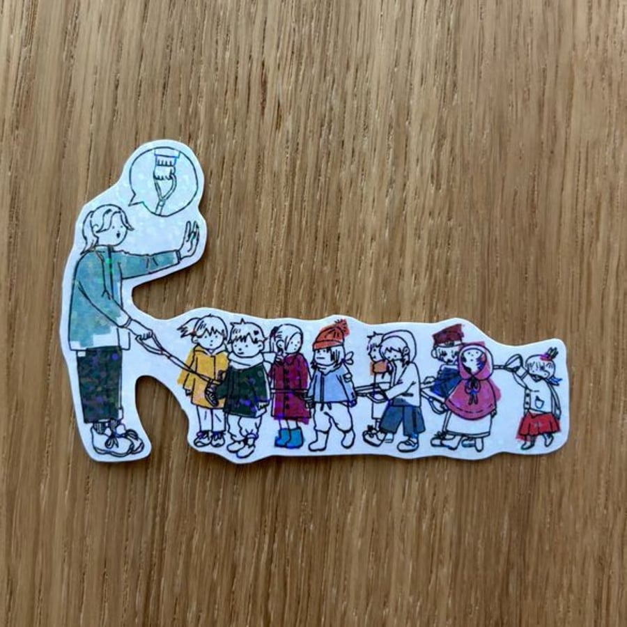 Hold on! Sticker