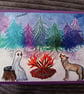 Haunted Night: A5 blank greetings or Christmas card - Image 1
