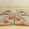 Marble ' Bird' Coasters