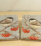 Marble ' Bird' Coasters - Image 1