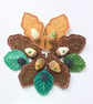 Oak leaf brooch - Image 2