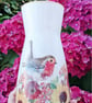 Sunflower & Robin Vase