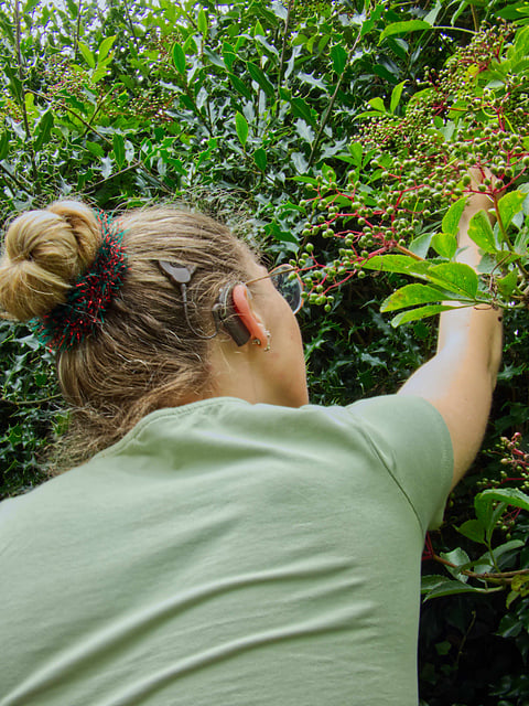 Tinsel Hair Scrunchies- christmas