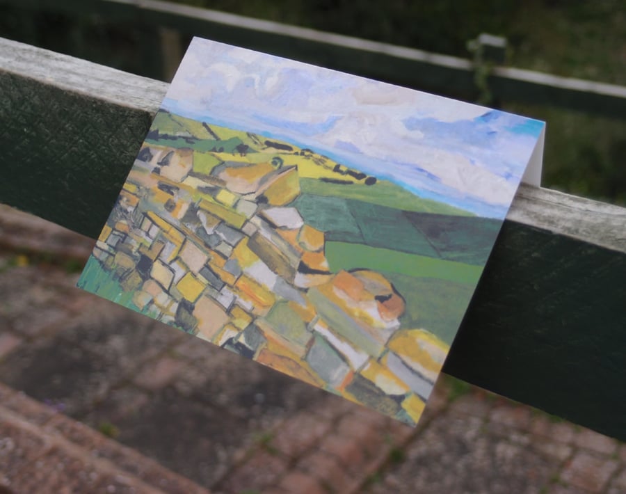 Hadrian's Wall greeting card