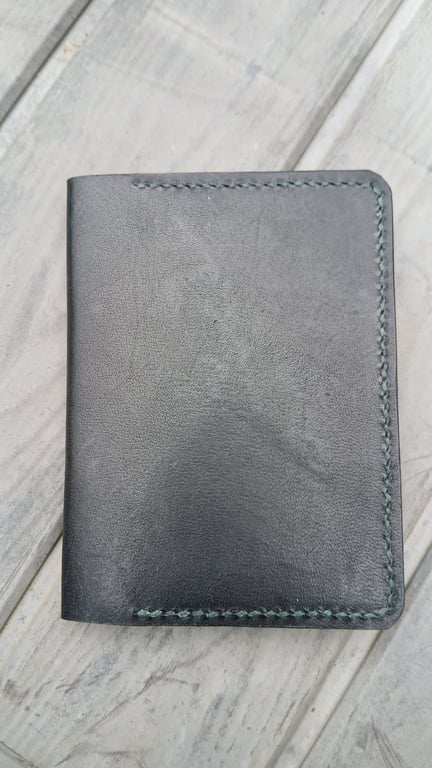 Handcrafted Leather Passport size journal cover, 
