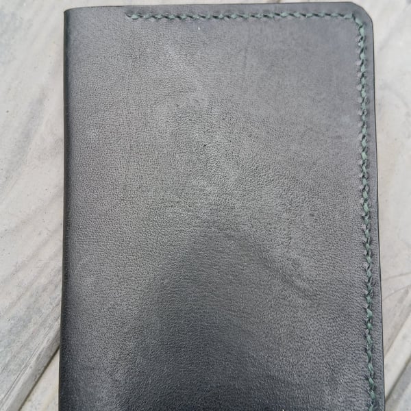 Handcrafted Leather Passport size journal cover, 