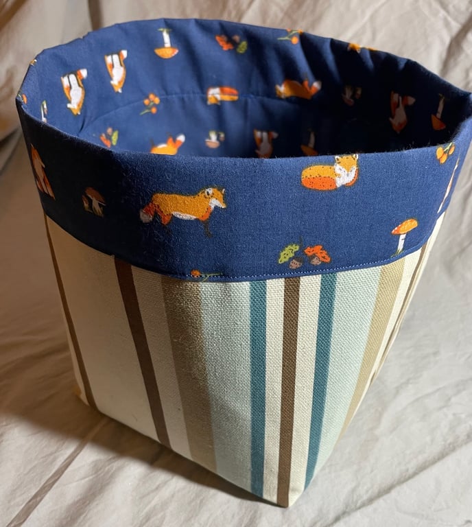 Fabric storage tub - large