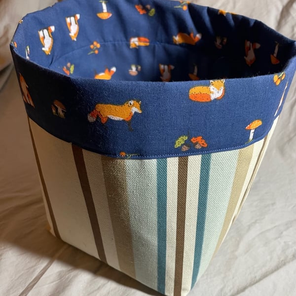 Fabric storage tub - large