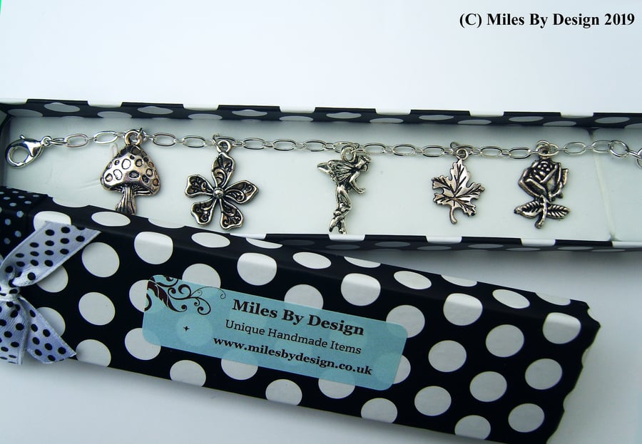 Fairy Inspired Charm Bracelet