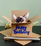 Siamese Cat Card; Personalised, Birthday or Blank. Gift card for cat lovers - Image 10