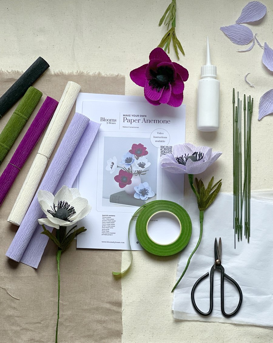 Make Your Own Paper Anemone