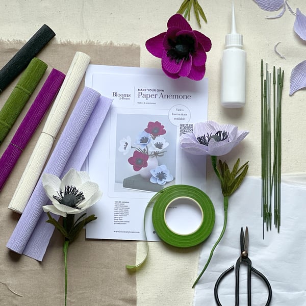 Make Your Own Paper Anemone