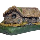 Auld Leanach Cottage model