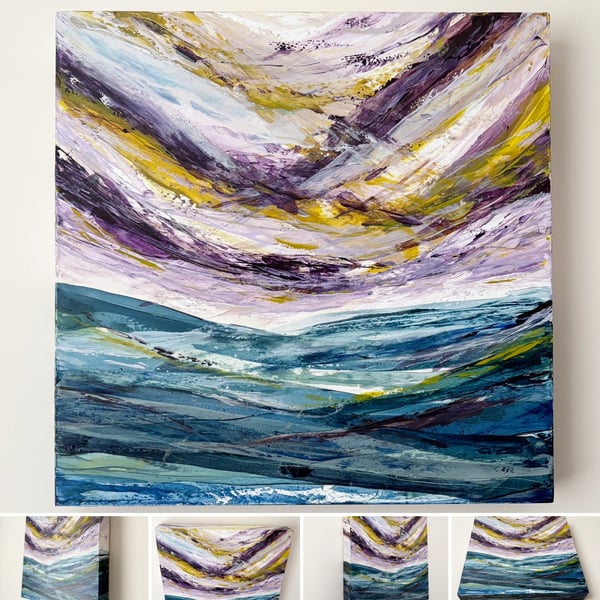 Perfectly Imperfect Original Seascape Painting - Sample 120
