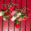 Strawberry bunting
