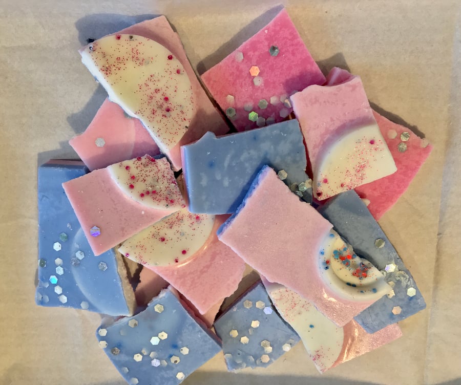 Marshmallow Roast Scented Handmade Soy Wax Melt Brittle
