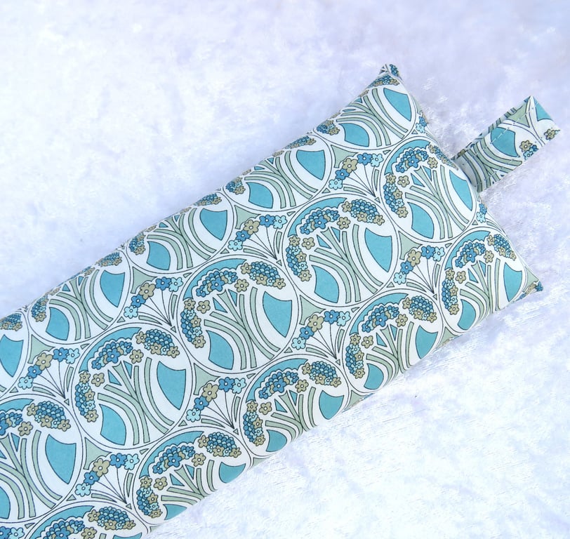 Keyboard wrist rest, made Liberty Tana Lawn, wrist support
